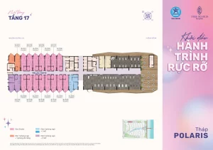 mặt bằng tầng 17 căn hộ polaris căn hộ the maris vũng tàu
