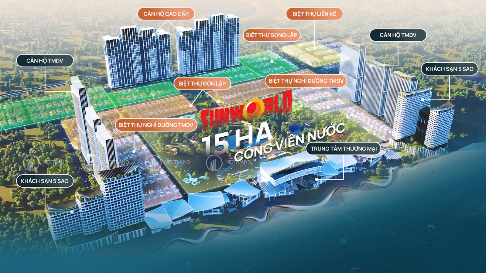 Phoi canh blanca city by sun group tai vung tau