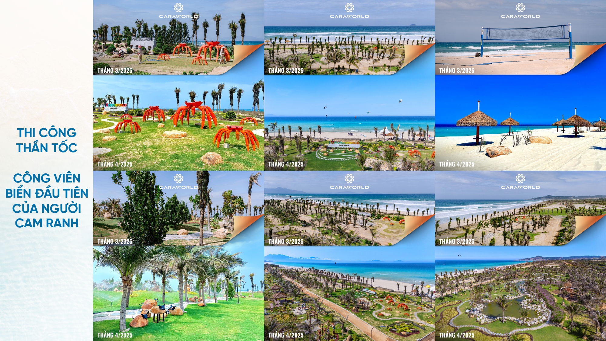 lo trinh trien khai tien ich cara world cam ranh