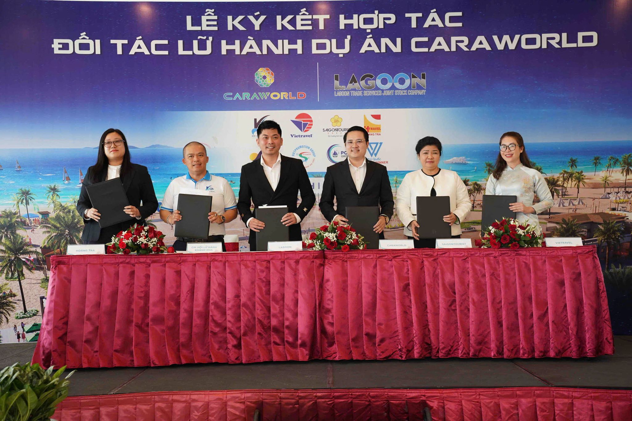 CaraWorld ký kết hợp tác chiến lược với Lagoon Holdings và 8 đối tác lữ hành hàng đầu-hoangrealtor.com-Hoàng Realtor-Quanghoangbds-0986387946-0907449367