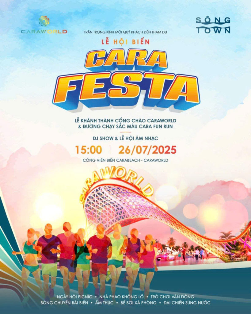CARA FESTA – CHÁY HẾT MÌNH, BÙNG NỔ SẮC MÀU!
