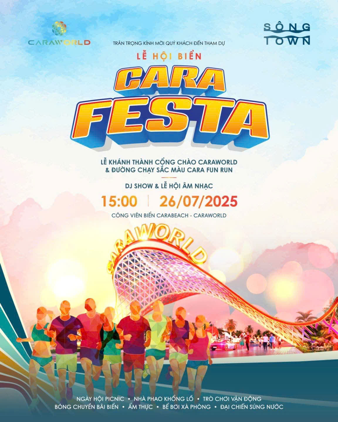 CARA FESTA – CHÁY HẾT MÌNH, BÙNG NỔ SẮC MÀU!