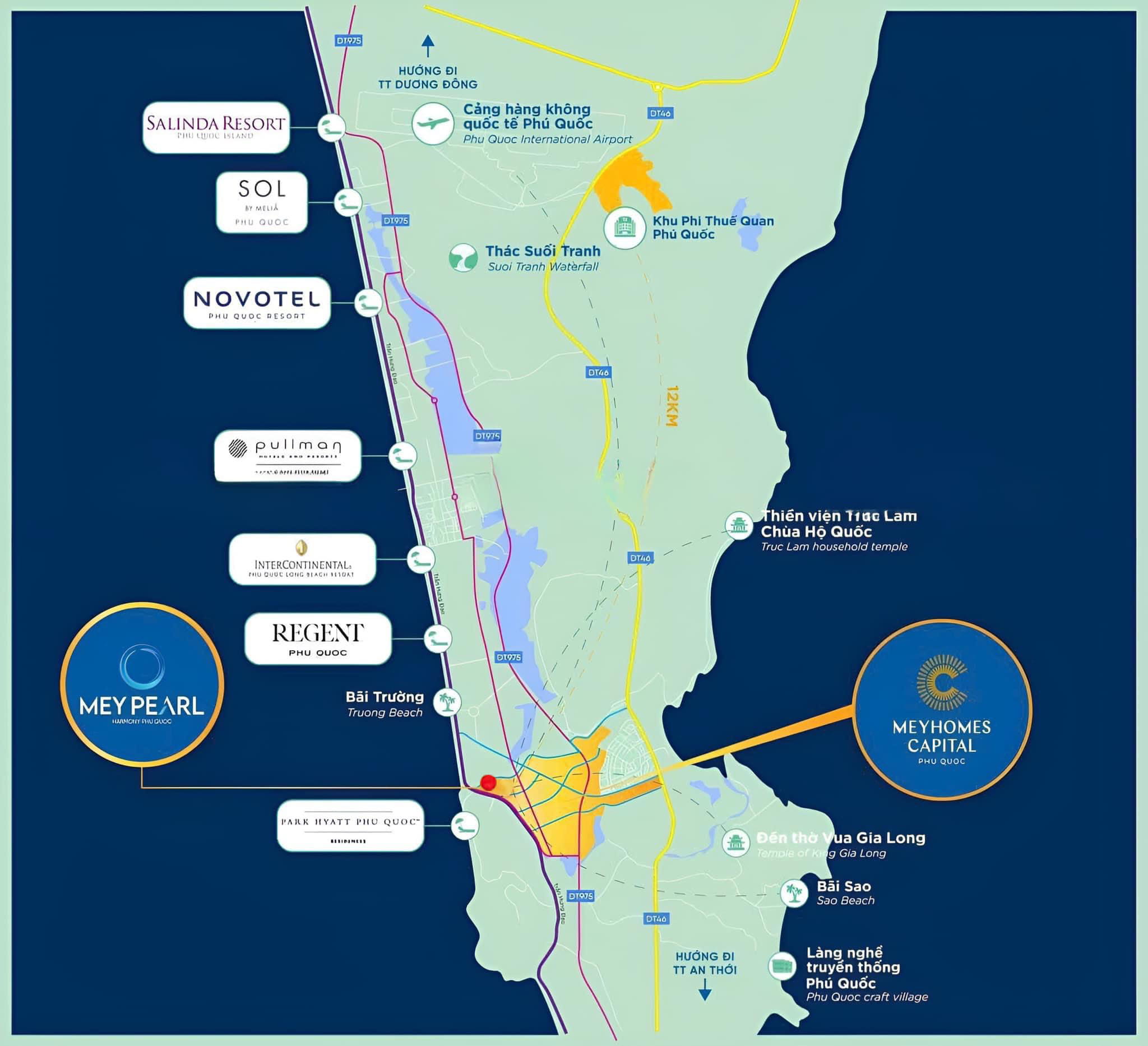 Vị Trí MeyHomes Capital Phú Quốc