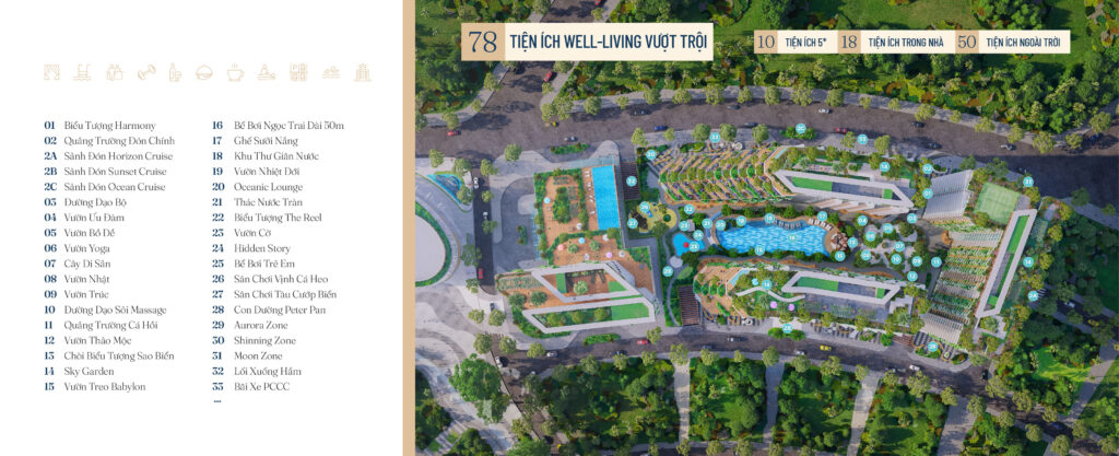 Tiện Ích Nội Khu Căn Hộ MeyPearl Harmony Phú Quốc